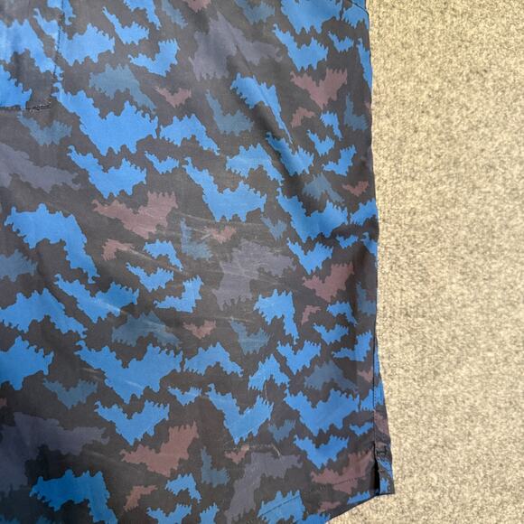 Mackeene Designer Swim Board Shorts Mens 34 Trunks Paris St Barth Pocket - Picture 4 of 10